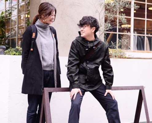 （左）いねさん（右）松井紫恩さん