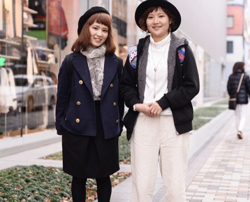 （左）東 瑞紀さん（右）磯野綾菜さん