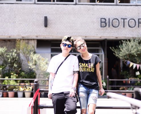 （左）Siusunさん （右）Bottle Leeさん