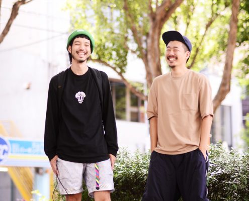 （左）キムさん（右）レイちゃん