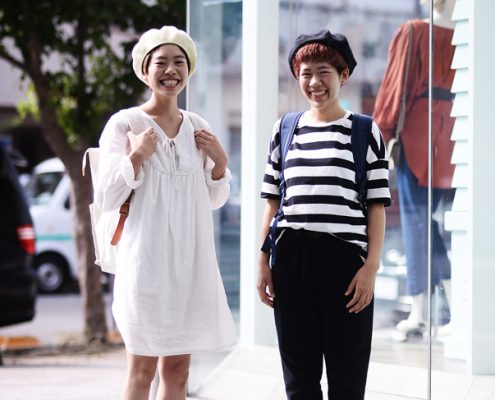 （左）なっちゃん（右）ひーちゃん