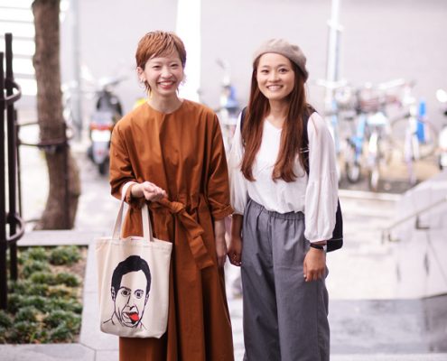 （左）とみーさん（右）akariさん