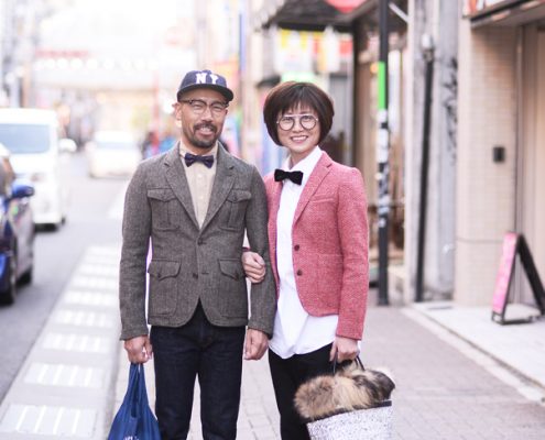 （左）大島明宏さん（右）大島智子さん